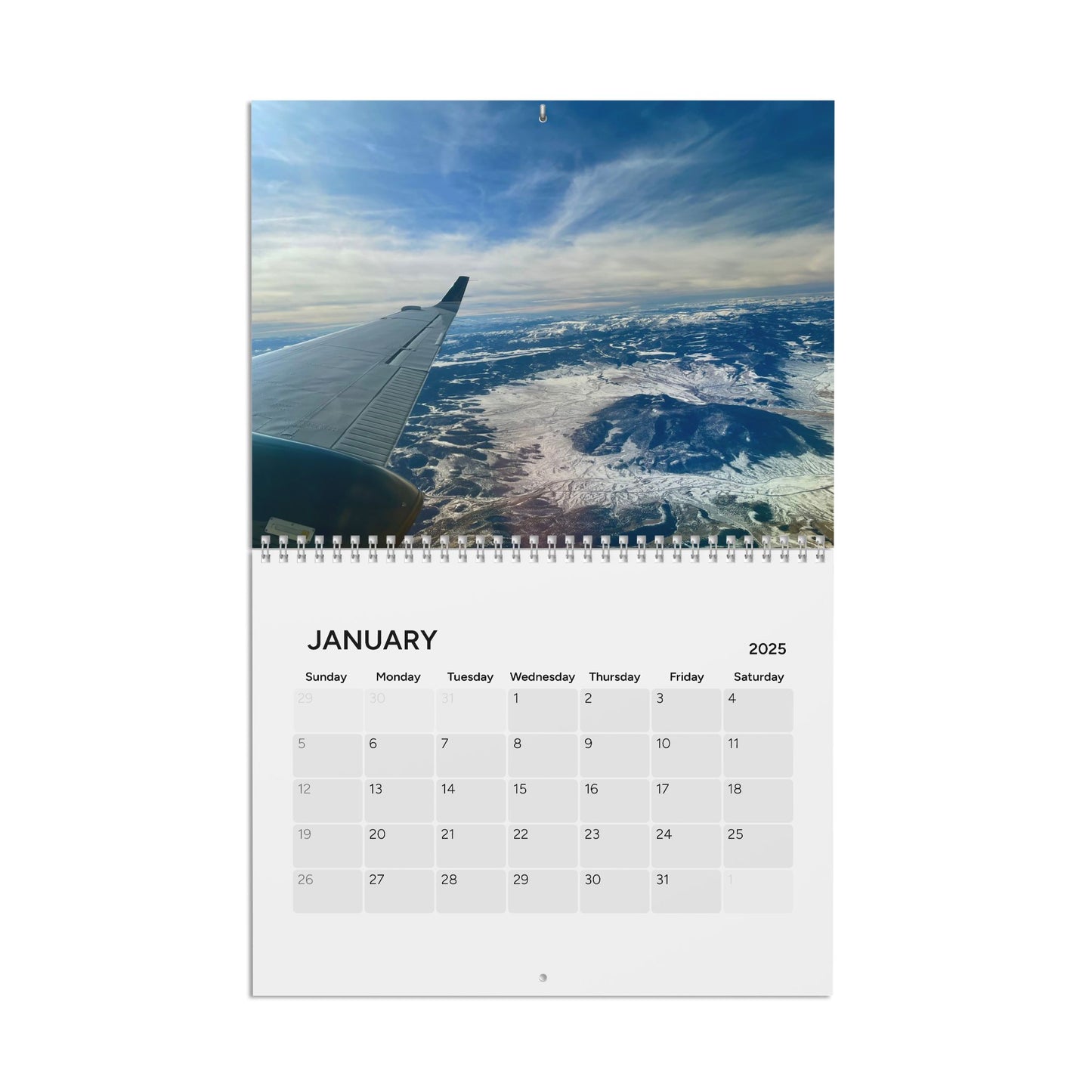 2025 Calendar - Views from the Cockpit
